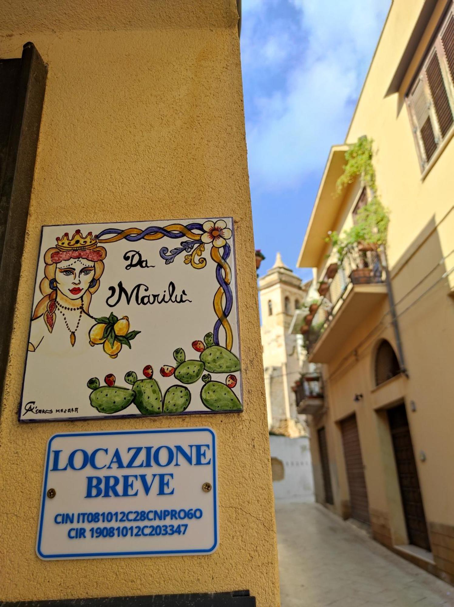 Ferienwohnung Da Marilu Mazara del Vallo Exterior foto